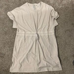 Athleta light pink swim cover up dress